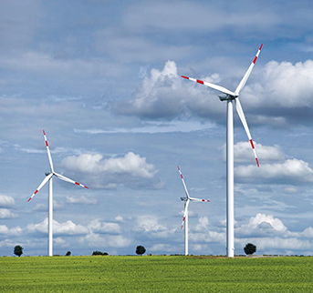 Bild vom Windparks Eider